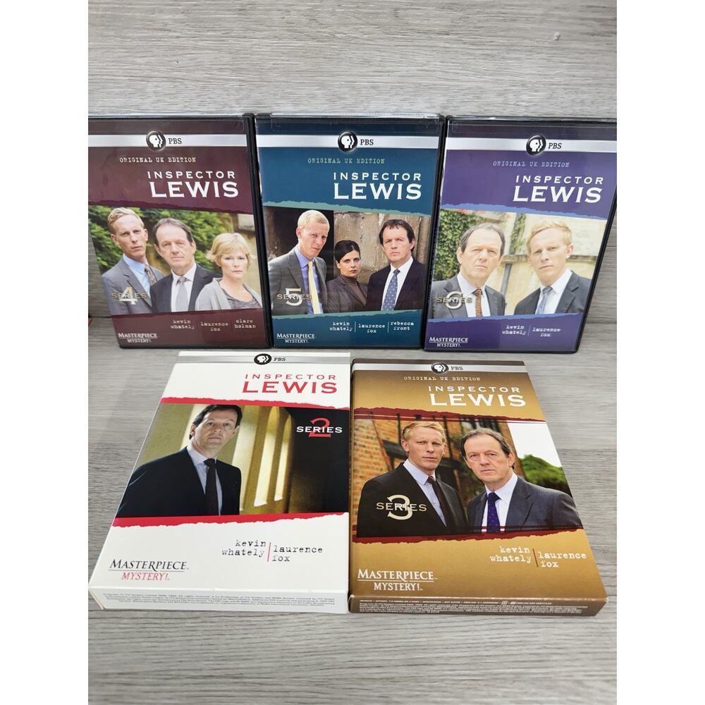Masterpiece Mystery: Inspector Lewis Season 2,3,4,5,6 DVD